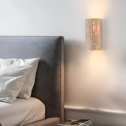 Stone LED Wall Sconce Light