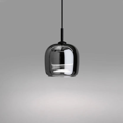 Nordic Black Glass Pendant Light Fixture