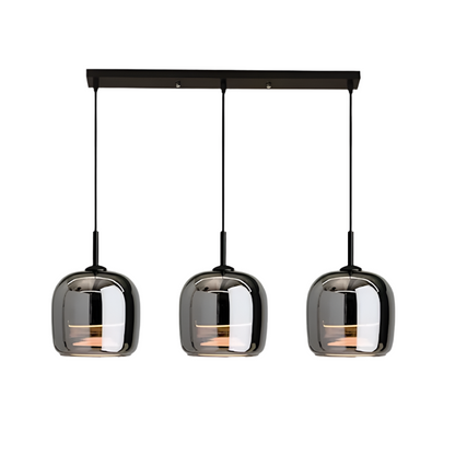 Nordic Black Glass Pendant Light Fixture