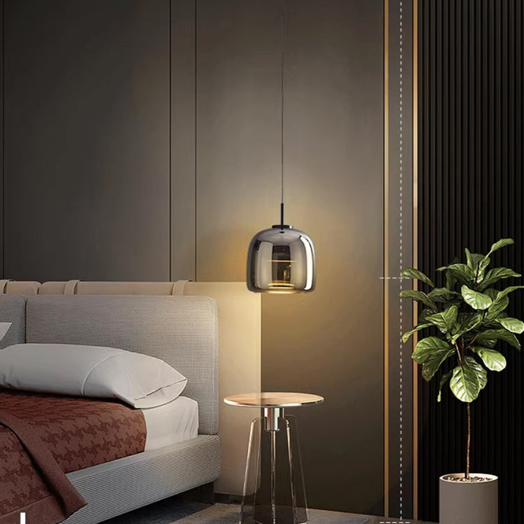 Nordic Black Glass Pendant Light Fixture