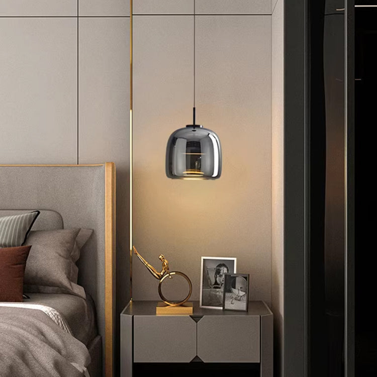 Nordic Black Glass Pendant Light Fixture