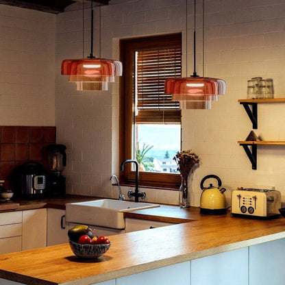 Nordic Glass Hanging Pendant Light Fixture