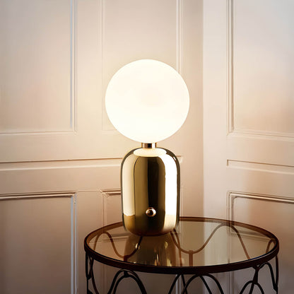 Raiso Modern Table Lamp with Glass Shade