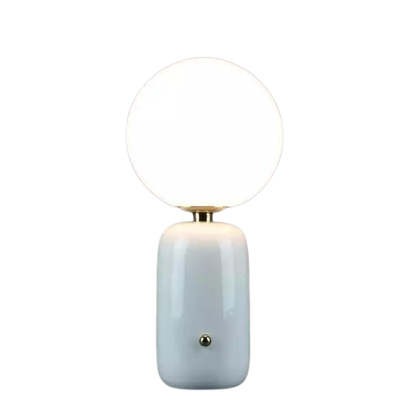 Raiso Modern Table Lamp with Glass Shade