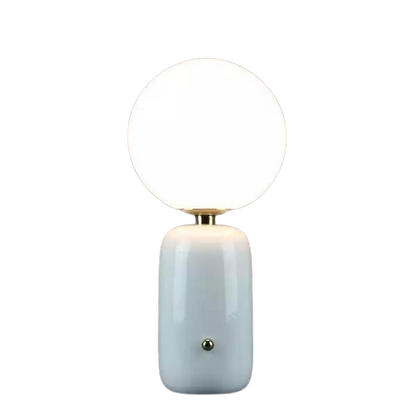 Raiso Modern Table Lamp with Glass Shade