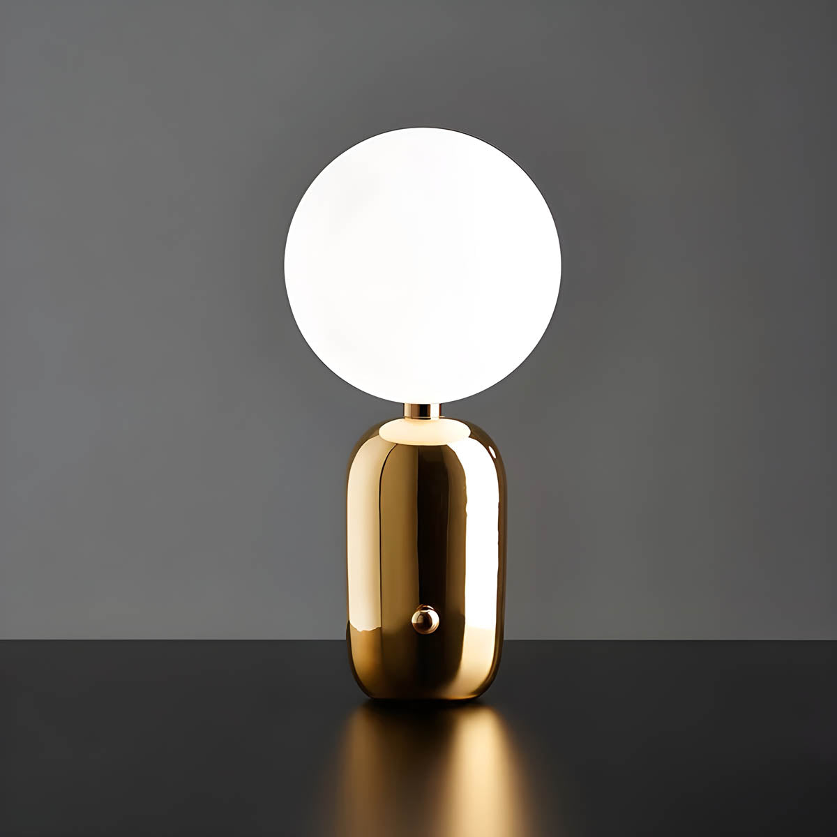 Raiso Modern Table Lamp with Glass Shade