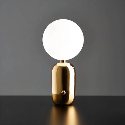 Raiso Modern Table Lamp with Glass Shade