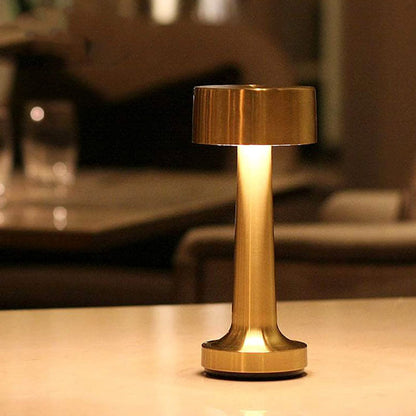 Dimmable LED Restaurant Bar Table Lamp Rechargeable