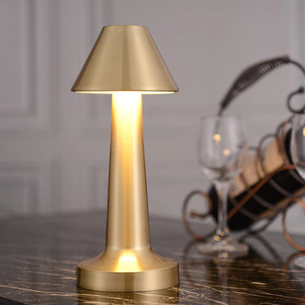 Dimmable LED Restaurant Bar Table Lamp Rechargeable