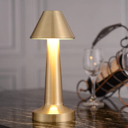 Dimmable LED Restaurant Bar Table Lamp Rechargeable