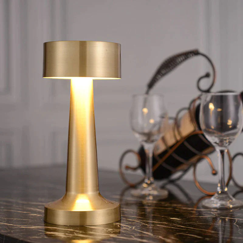 Dimmable LED Restaurant Bar Table Lamp Rechargeable