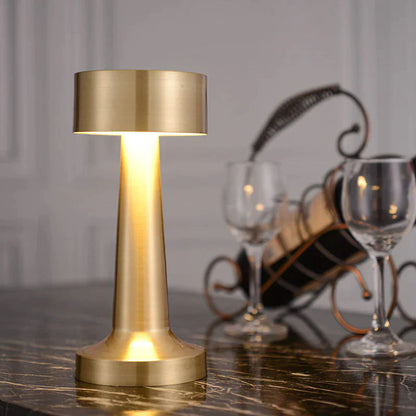 Dimmable LED Restaurant Bar Table Lamp Rechargeable