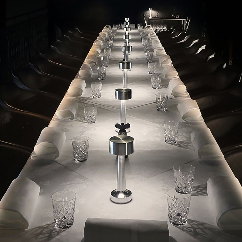 Dimmable LED Restaurant Bar Table Lamp Rechargeable