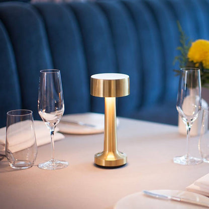 Dimmable LED Restaurant Bar Table Lamp Rechargeable