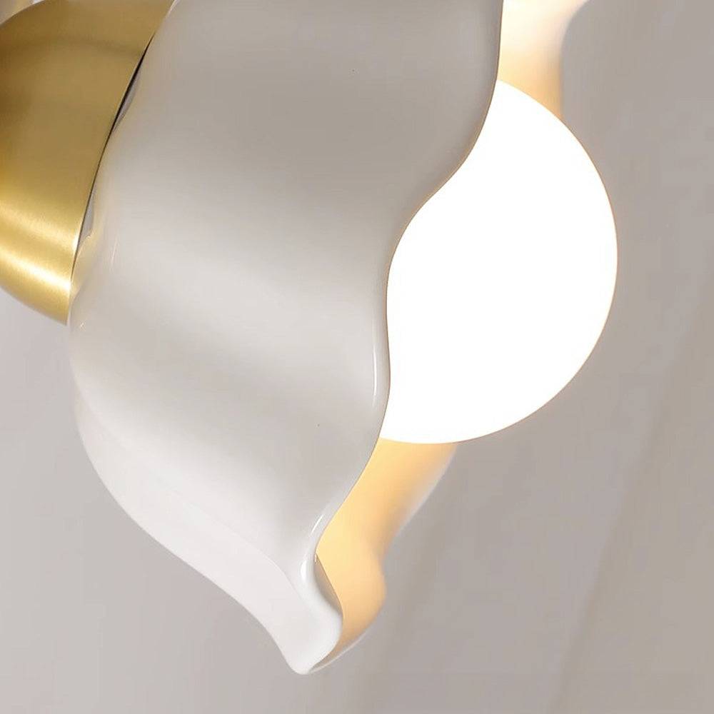 Retro French Flower Wall Sconce Light