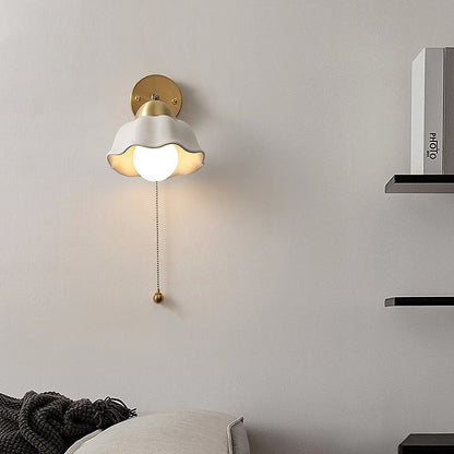 Retro French Flower Wall Sconce Light