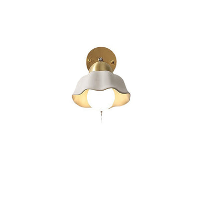 Retro French Flower Wall Sconce Light