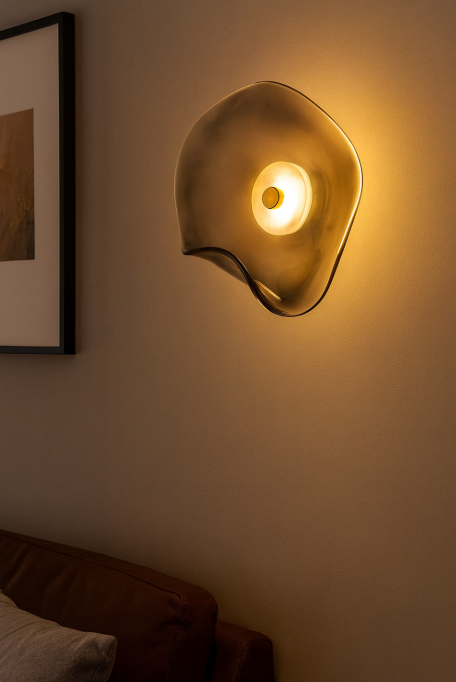 Modern LED Glass Wall Light