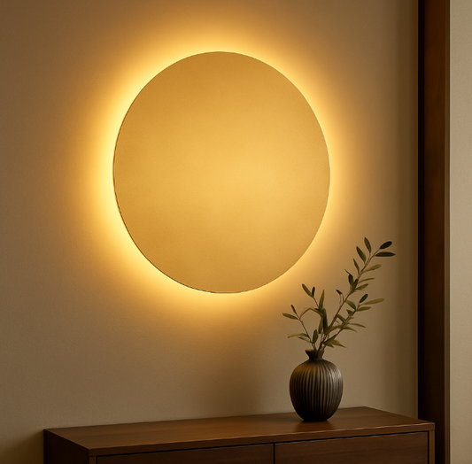Metal Round LED Wall Light