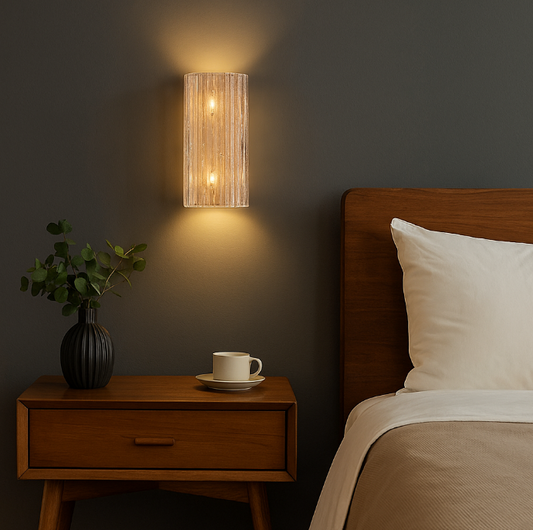 Stone LED Wall Sconce Light