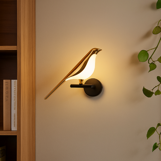 Modern Bird-Shaped LED Wall Sconce Light