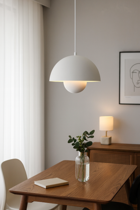 Modern LED Pendant Light Flowerpot Design