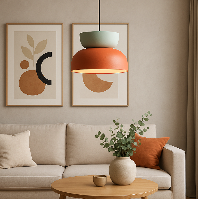 Macri Nordic Scandinavian Aluminum Pendant Light