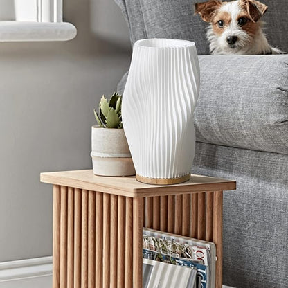USB Dimmable Wavecrest Table Lamp Modern Design