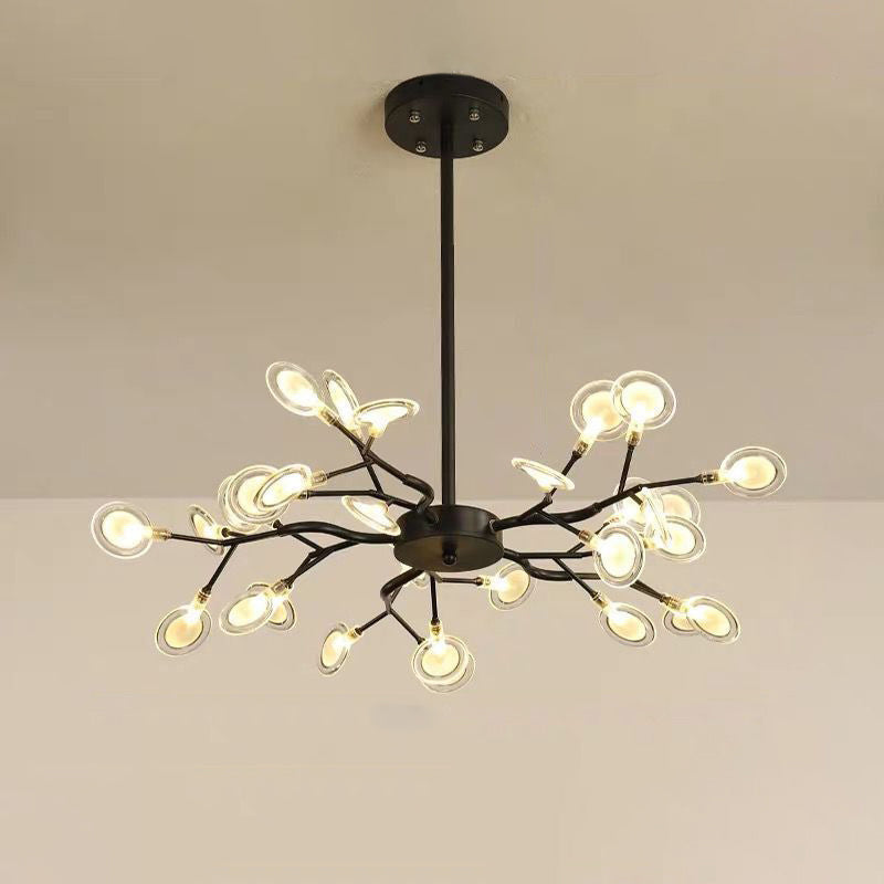 Modern Firefly LED Branch Chandelier Light