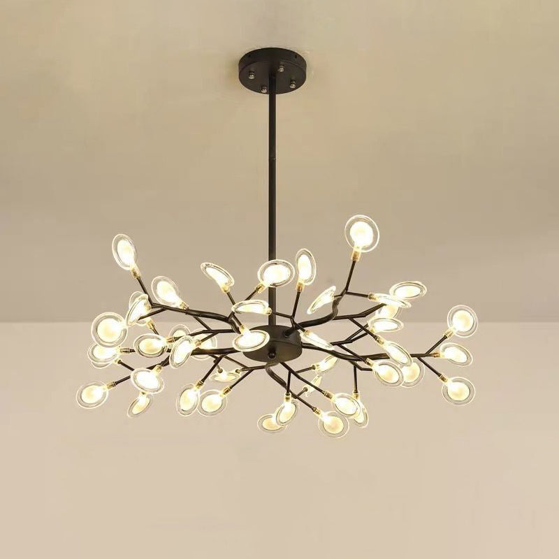 Modern Firefly LED Branch Chandelier Light