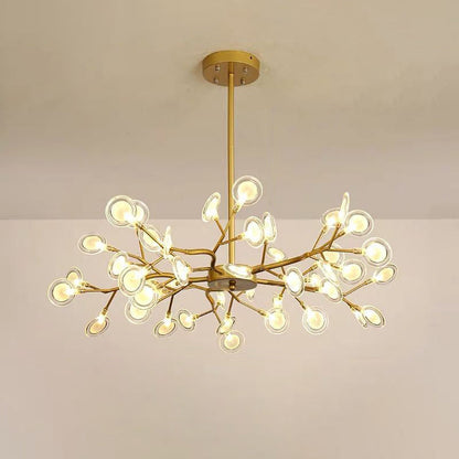 Modern Firefly LED Branch Chandelier Light