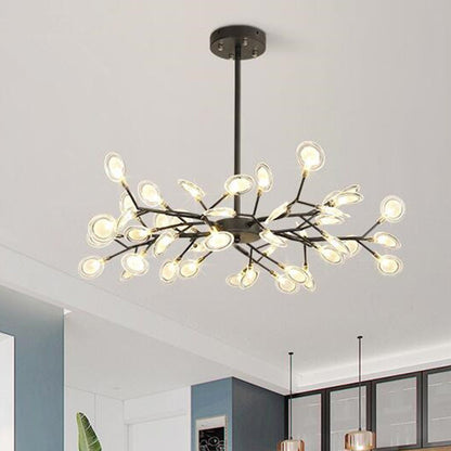 Modern Firefly LED Branch Chandelier Light