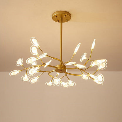 Modern Firefly LED Branch Chandelier Light