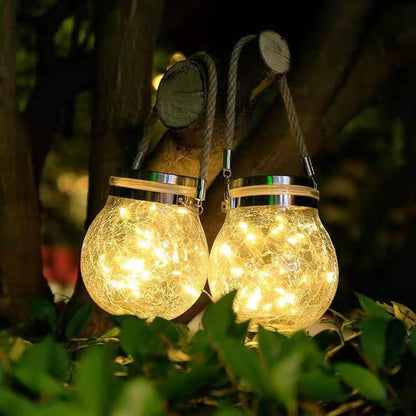Solar Glass Wall Light for Outdoor Decoration