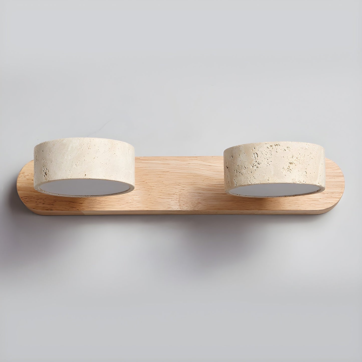Travertine Duo LED Wall Sconce