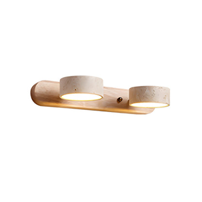 Travertine Duo LED Wall Sconce