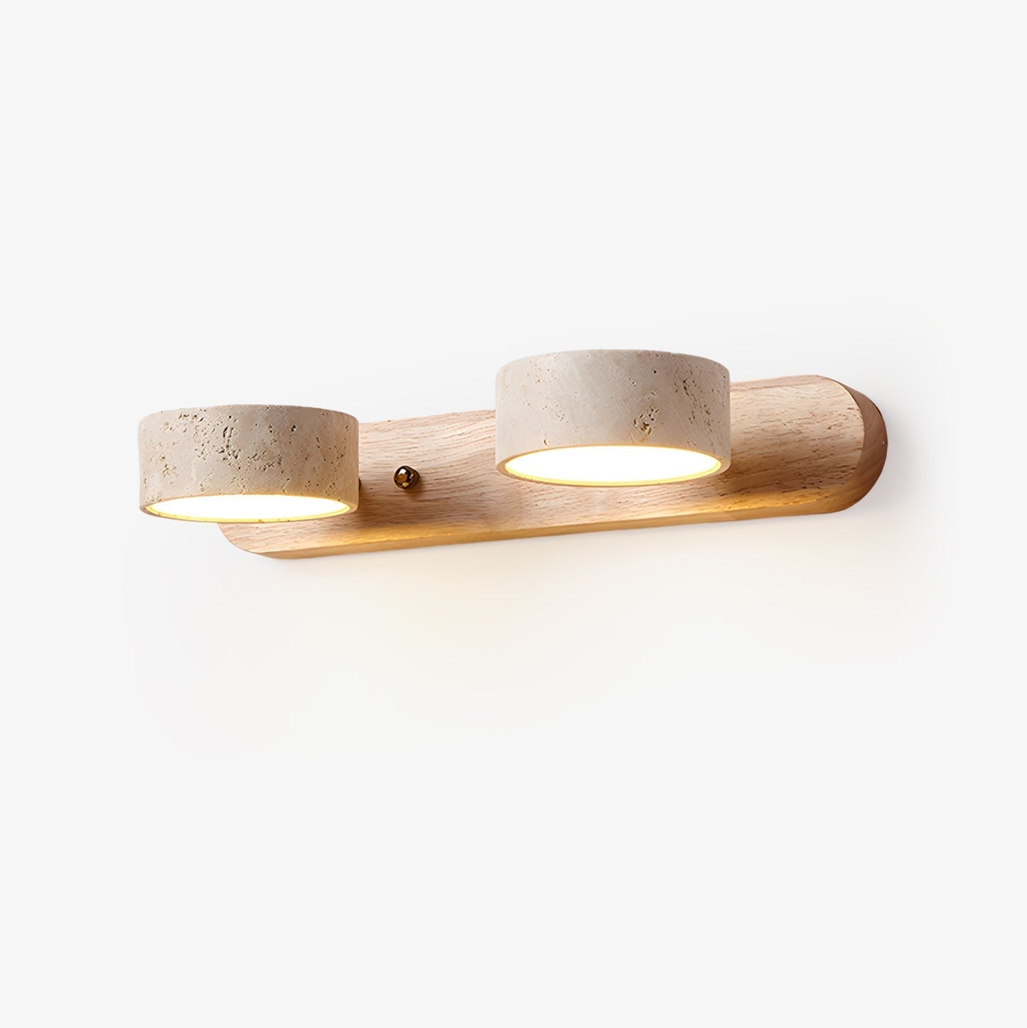 Travertine Duo LED Wall Sconce
