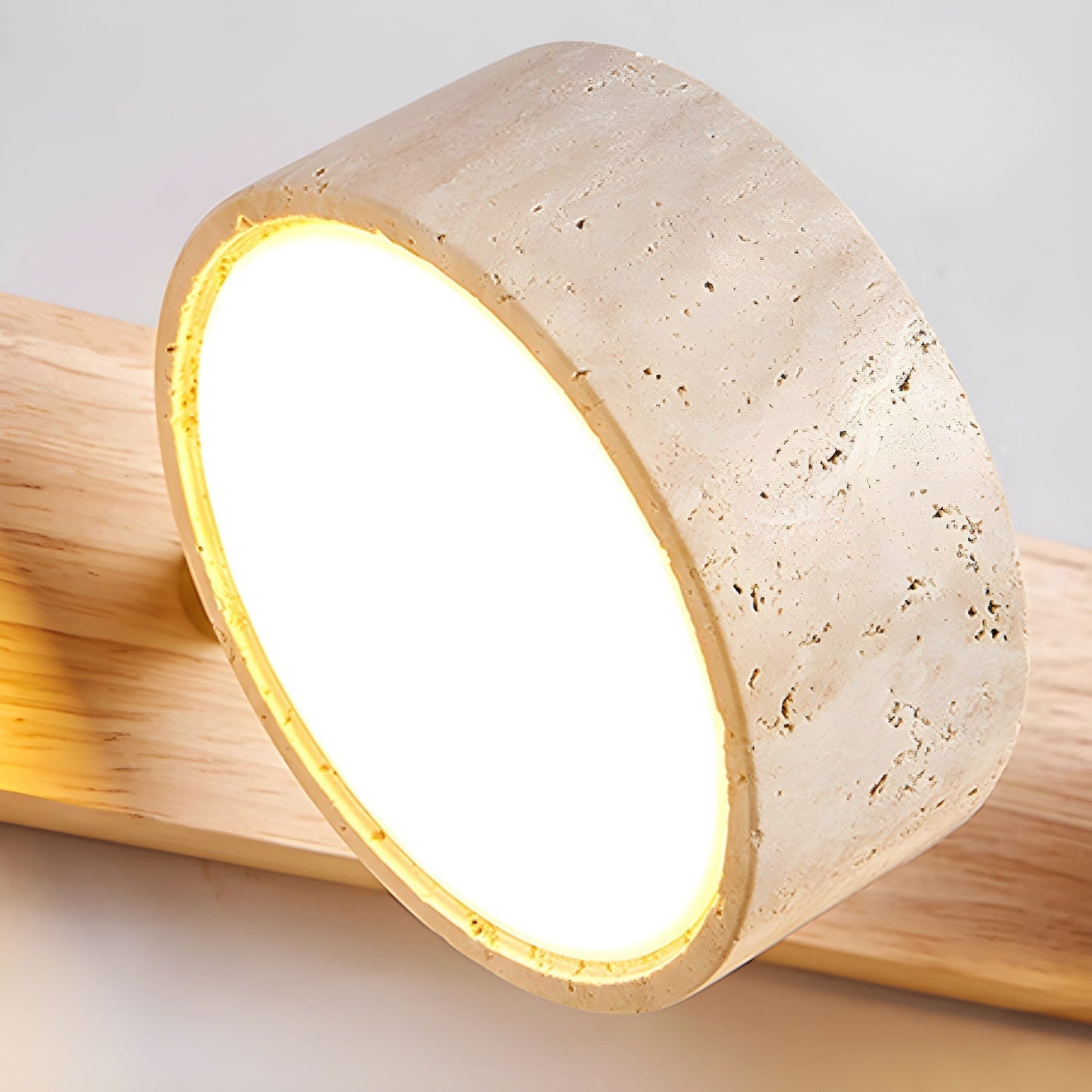 Travertine Duo LED Wall Sconce