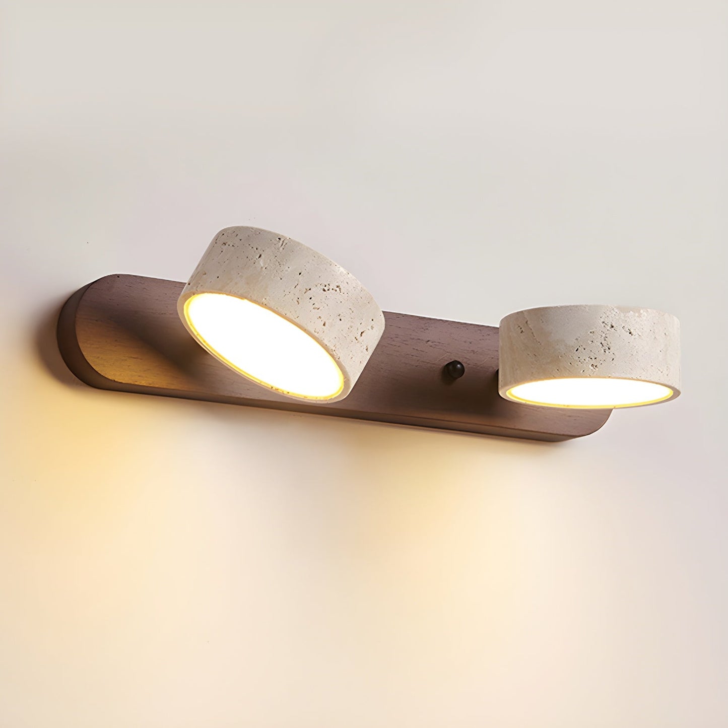 Travertine Duo LED Wall Sconce