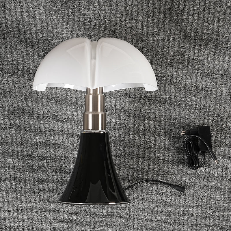 Vintage LED Table Lamp with Acrylic Shade