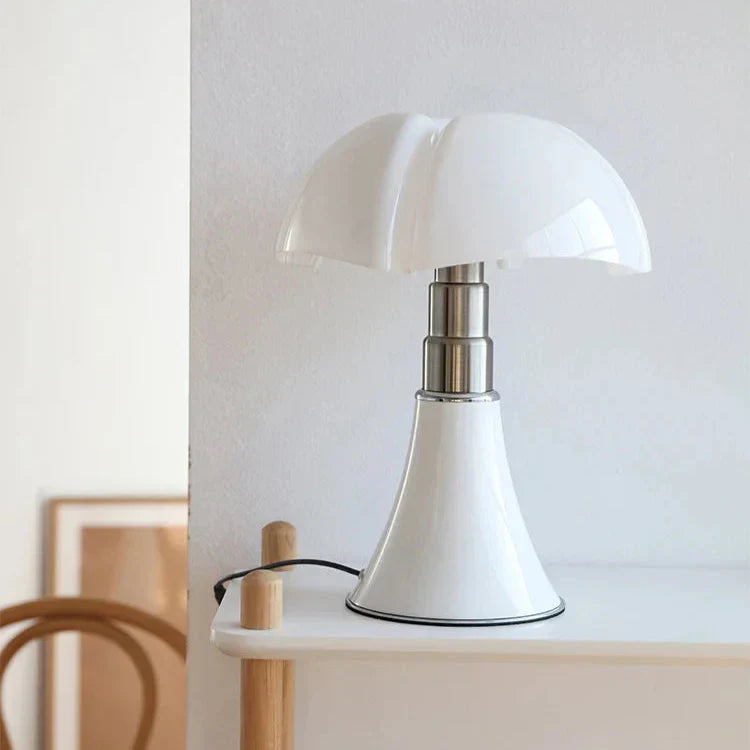 Vintage LED Table Lamp with Acrylic Shade
