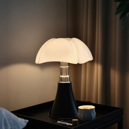 Vintage LED Table Lamp with Acrylic Shade
