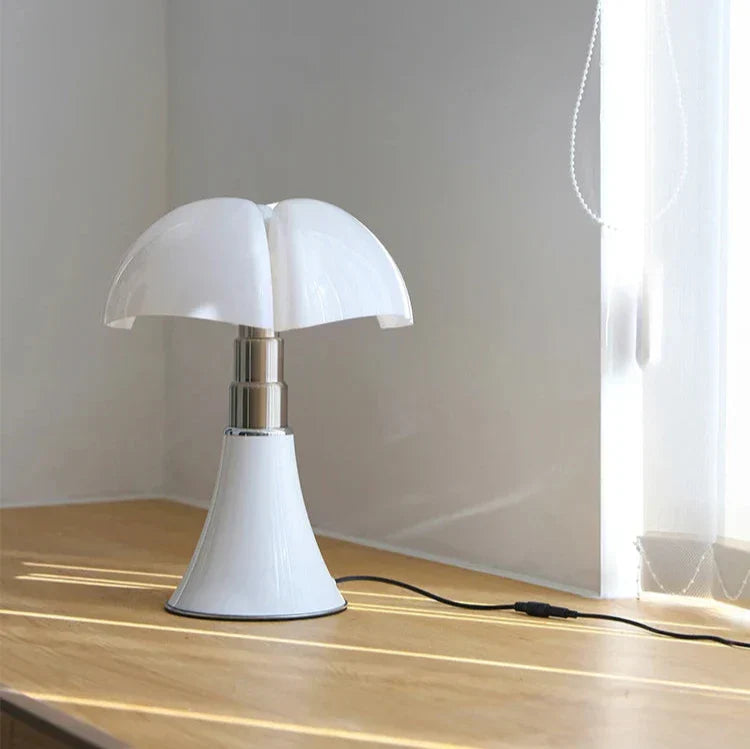 Vintage LED Table Lamp with Acrylic Shade