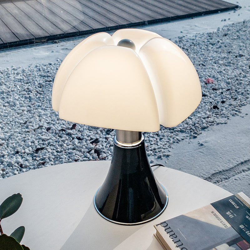 Vintage LED Table Lamp with Acrylic Shade