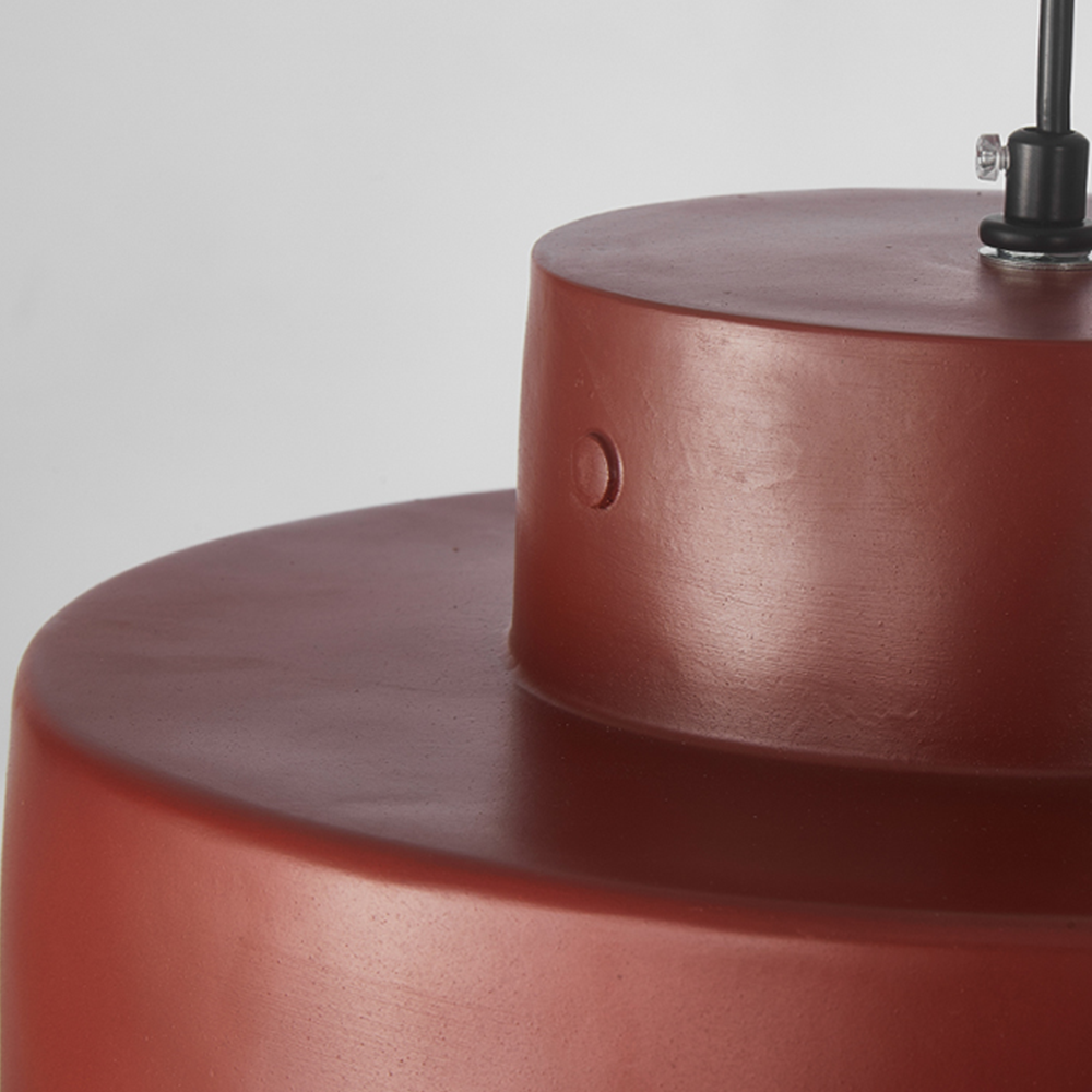 Vintage Wabi Sabi Resin Pendant Light