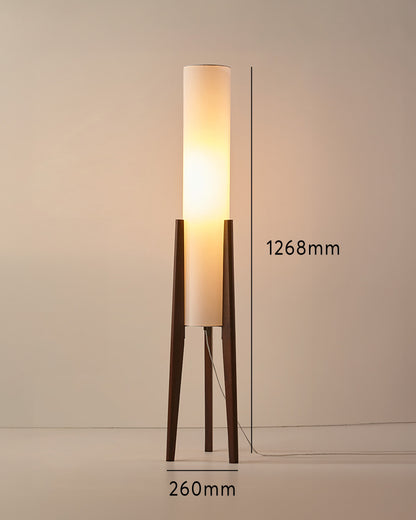 Walnut Solid Wood Nordic Floor Lamp