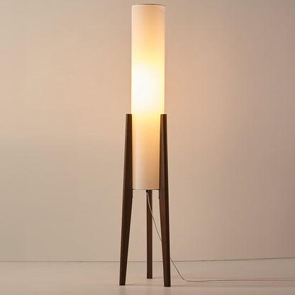 Walnut Solid Wood Nordic Floor Lamp